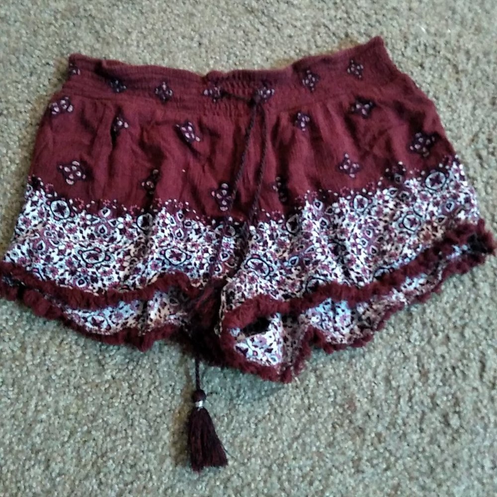 Red shorts
